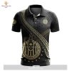 HOT Personalized LIGA MX Club America Special Black And Gold Design Polo