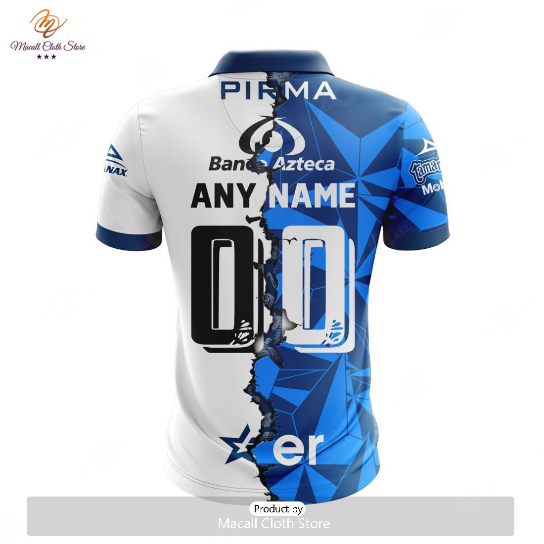 HOT Personalized LIGA MX Club Puebla 2023-2024 Home Mix Away Polo