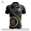 HOT Personalized LIGA MX Club Tijuana Special Black And Gold Design Polo