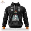 HOT Personalized LIGA MX C.F. Monterrey 2023-2024 Away Aztec Design Hoodie Sweatshirt 3D HOT Personalized LIGA MX C.F. Monterrey 2023-2024 Away Aztec Design Hoodie Sweatshirt 3D