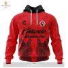 HOT Personalized LIGA MX FC Juarez 2023-2024 Away Aztec Design Hoodie Sweatshirt 3D