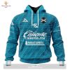 HOT Personalized LIGA MX Queretaro F.C 2023-2024 Away Aztec Design Hoodie Sweatshirt 3D