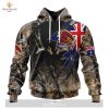 Personalize NRL Brisbane Broncos Special Camo Hunting Design Hoodie Sweatshirt 3D