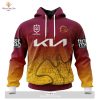 Personalize NRL Brisbane Broncos Special Design With Team’s Signature Hoodie Sweatshirt 3D