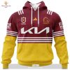 Personalize NRL Brisbane Broncos Special Indigenous Design 2023 Hoodie Sweatshirt 3D
