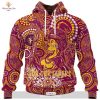 Personalize NRL Brisbane Broncos Special Motocross Design Hoodie Sweatshirt 3D