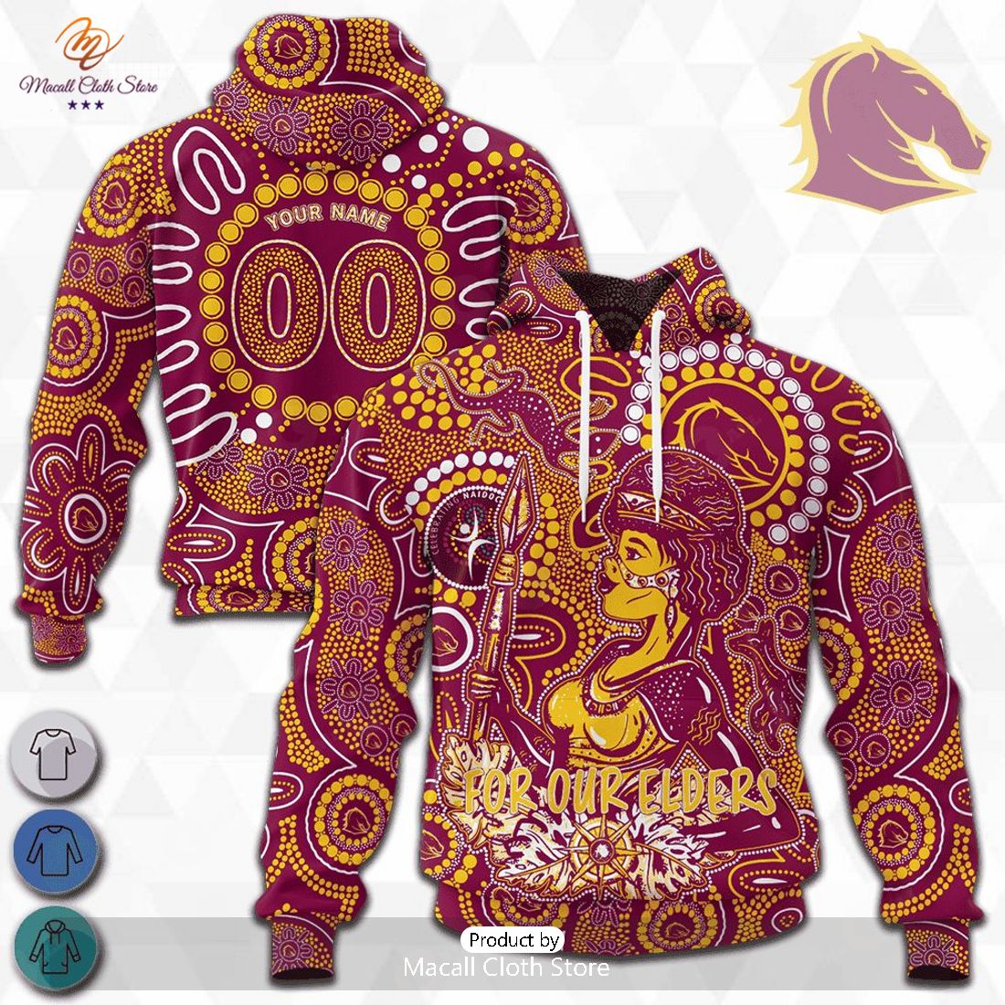 Personalize NRL Brisbane Broncos Special NAIDOC Week Luxury Design Hoodie Sweatshirt 3D Personalize NRL Brisbane Broncos Special NAIDOC Week Luxury Design Hoodie Sweatshirt 3D