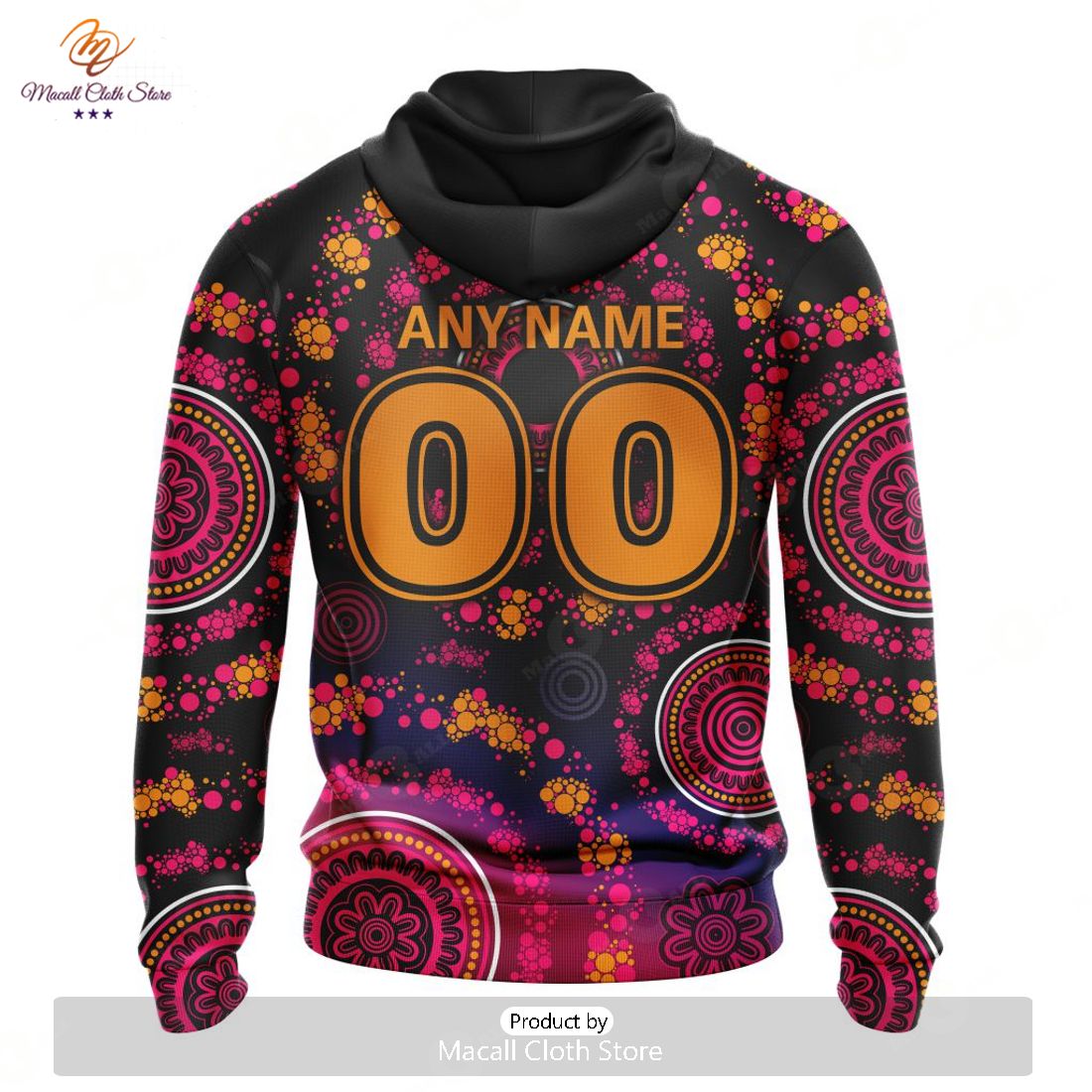 Personalize NRL Brisbane Broncos Special Pink Breast Cancer Design Hoodie Sweatshirt 3D Personalize NRL Brisbane Broncos Special Pink Breast Cancer Design Hoodie Sweatshirt 3D
