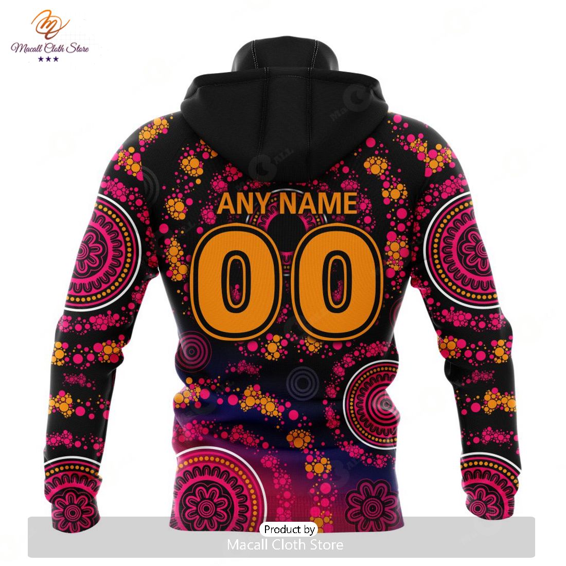 Personalize NRL Brisbane Broncos Special Pink Breast Cancer Design Hoodie Sweatshirt 3D Personalize NRL Brisbane Broncos Special Pink Breast Cancer Design Hoodie Sweatshirt 3D