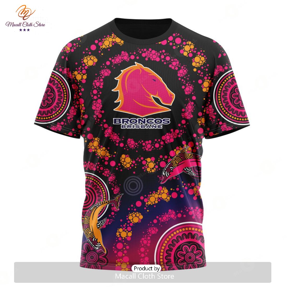 Personalize NRL Brisbane Broncos Special Pink Breast Cancer Design Hoodie Sweatshirt 3D Personalize NRL Brisbane Broncos Special Pink Breast Cancer Design Hoodie Sweatshirt 3D