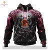 Personalize NRL Brisbane Broncos Special Star Wars Design Hoodie Sweatshirt 3D