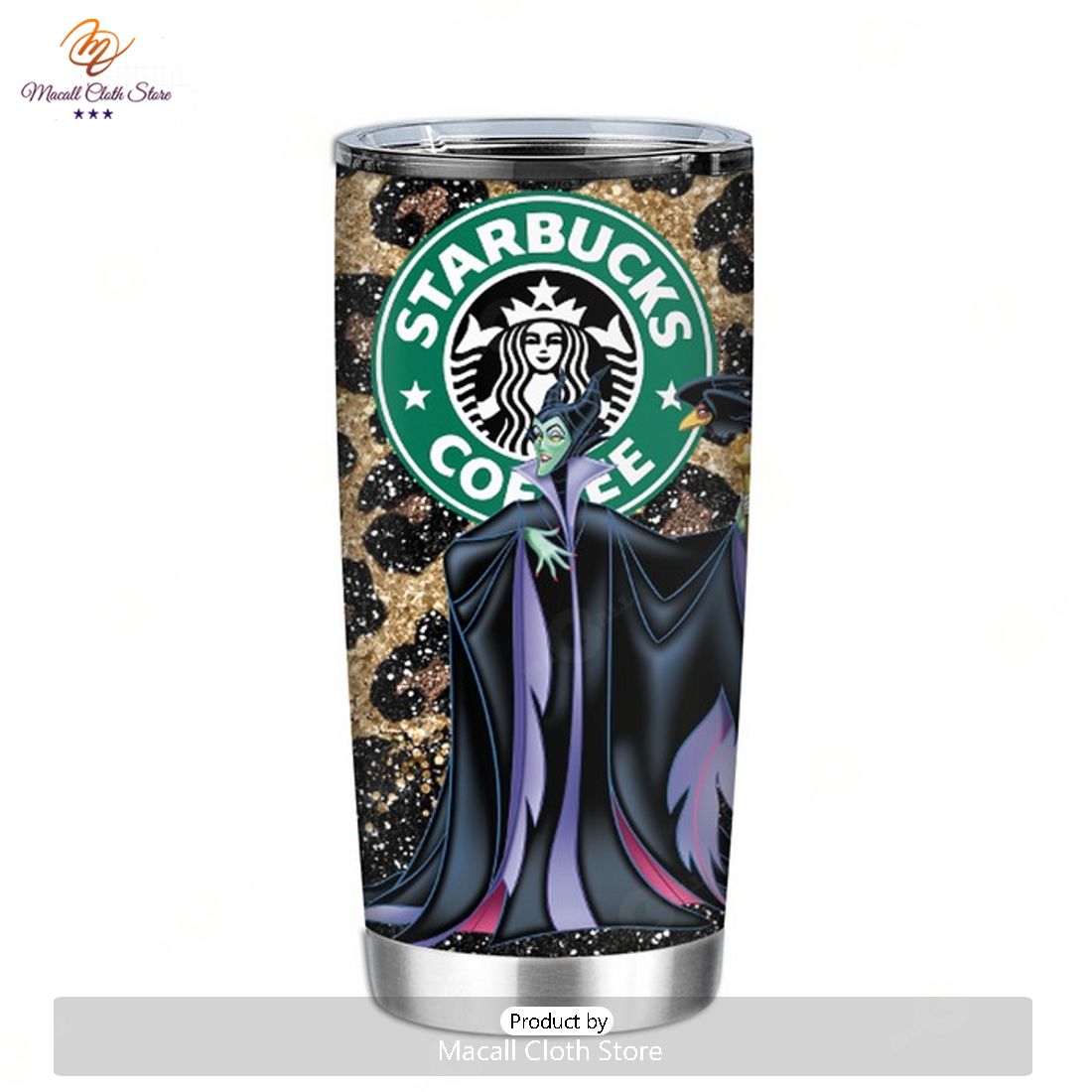 Disney Tumbler - Luxury Stainless Steel Starbucks Coffee Leopard - VALLAINS Disney Tumbler - Luxury Stainless Steel Starbucks Coffee Leopard - VALLAINS