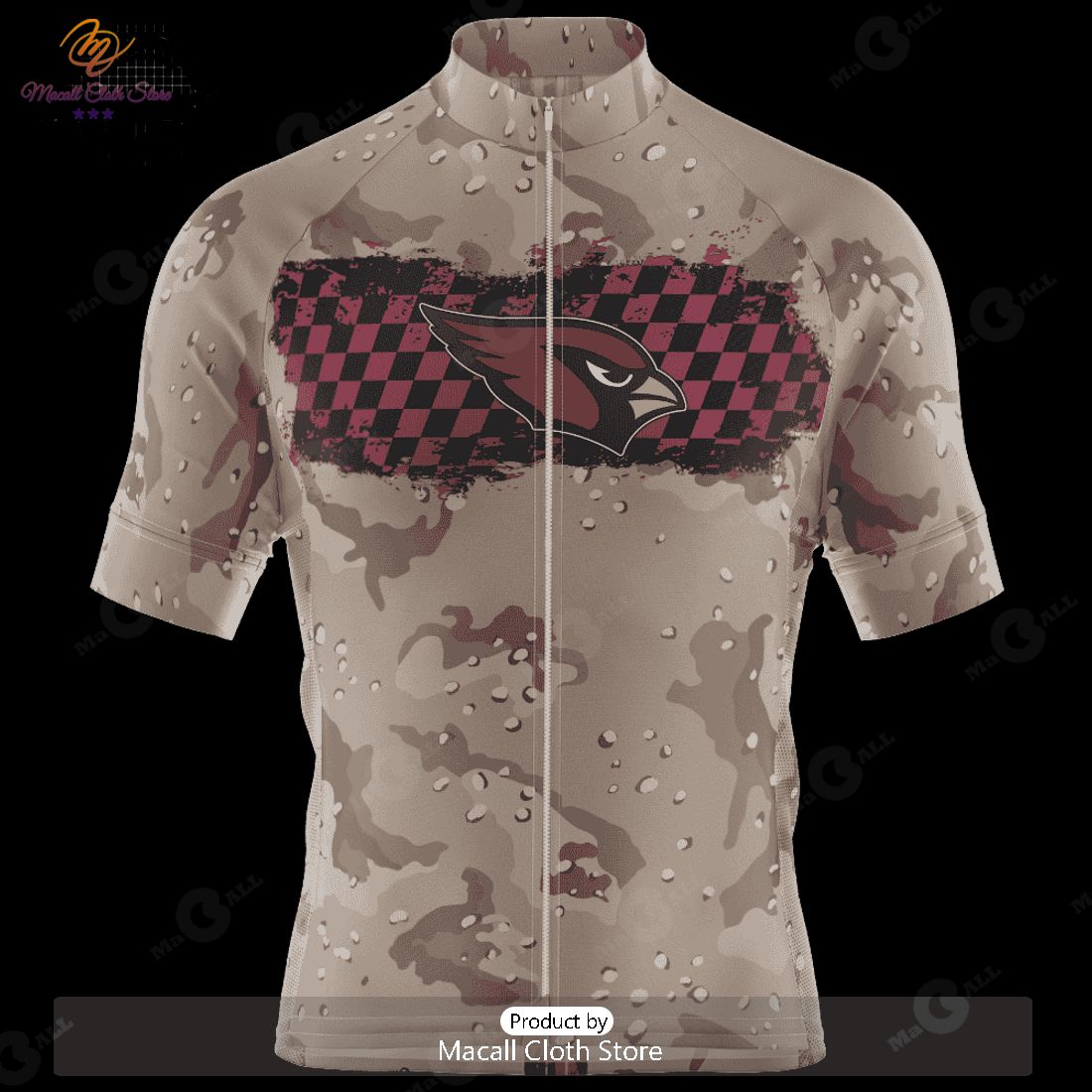 LIMITED NFL Arizona Cardinals Special Camo Design Cycling Jersey