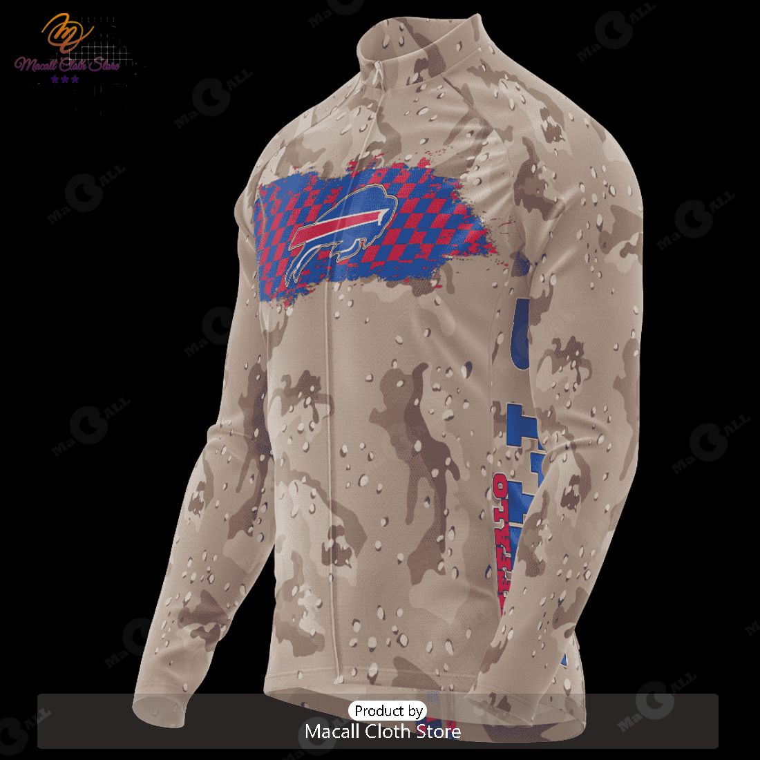 HOT Buffalo Bills Desert Camo Cycling Jersey NFL 2023 Personalized HOT Buffalo Bills Desert Camo Cycling Jersey NFL 2023 Personalized