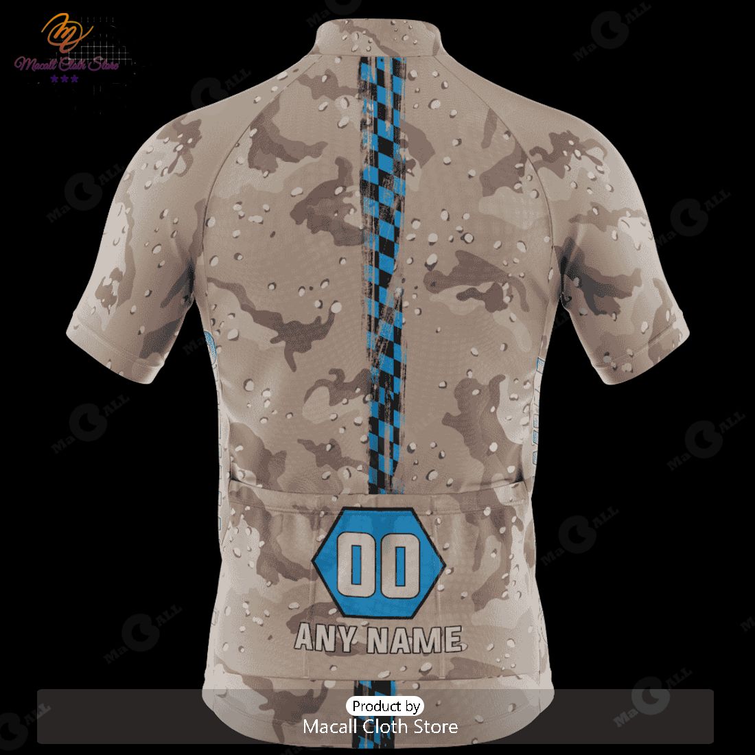 LIMITED NFL Carolina Panthers Special Desert Camo Design Cycling