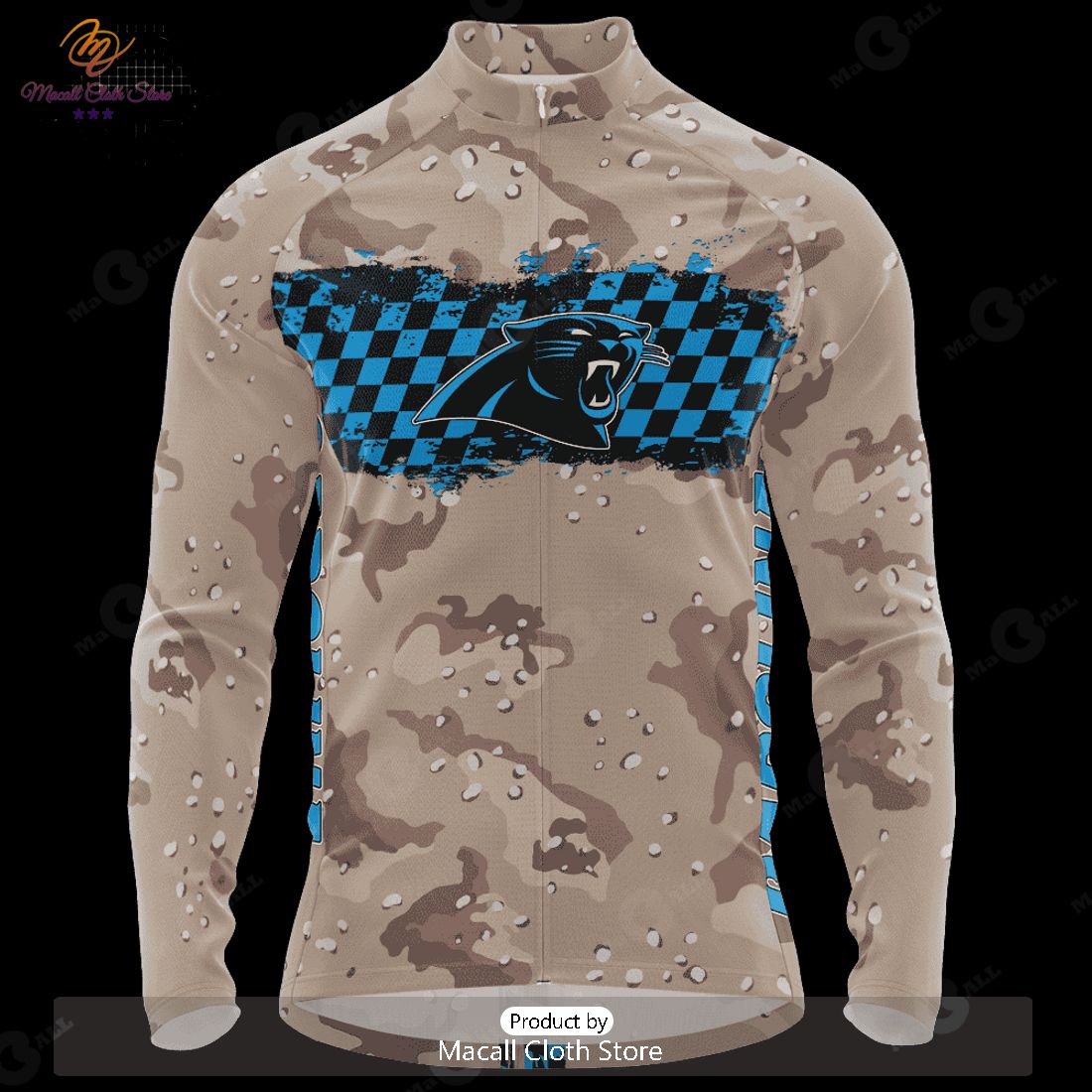 LIMITED NFL Carolina Panthers Special Desert Camo Design Cycling