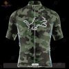 HOT Detroit Lions Colorful Camo Cycling Jersey NFL 2023 Personalized