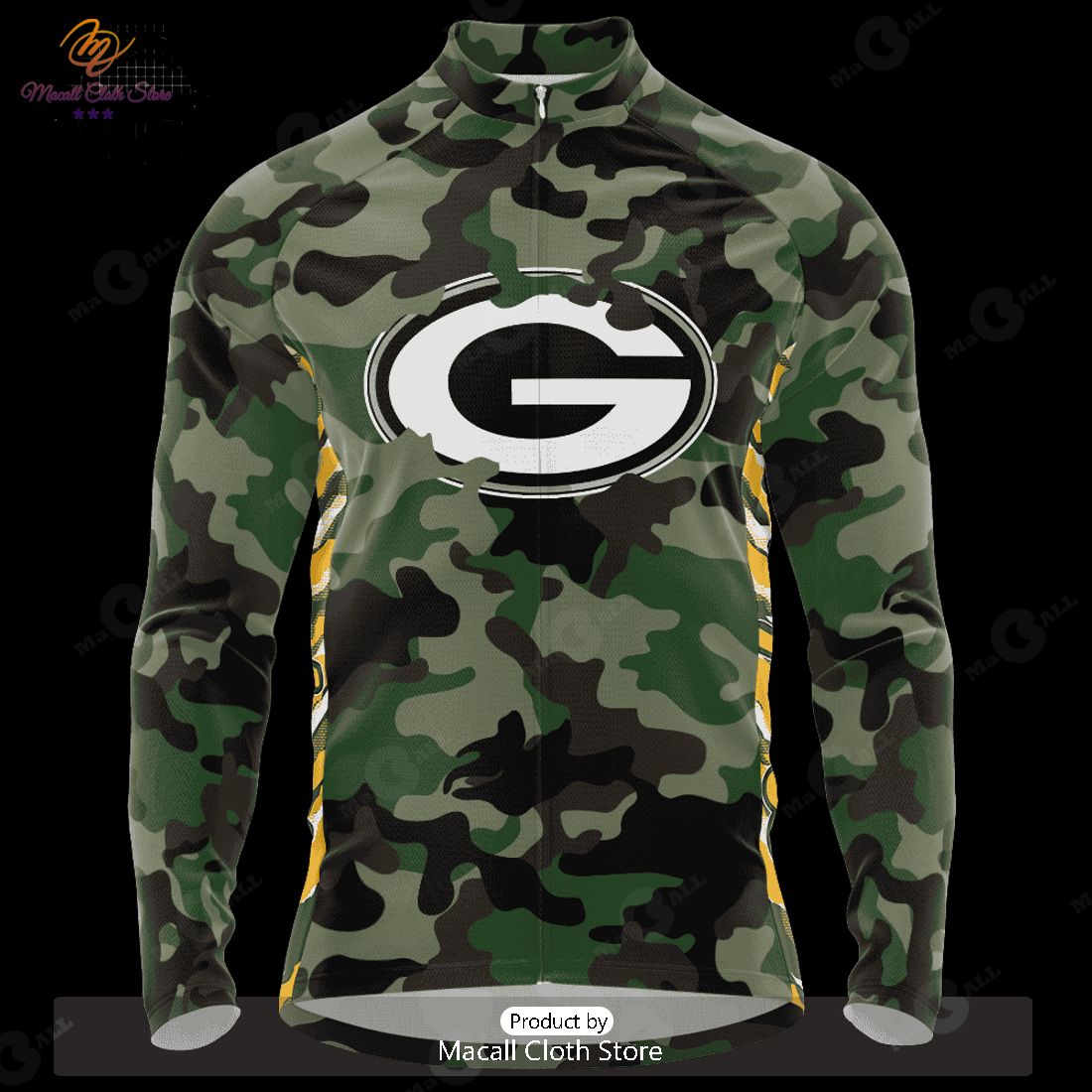 HOT Green Bay Packers Camo Cycling Jersey NFL 2023 Personalized HOT Green Bay Packers Camo Cycling Jersey NFL 2023 Personalized