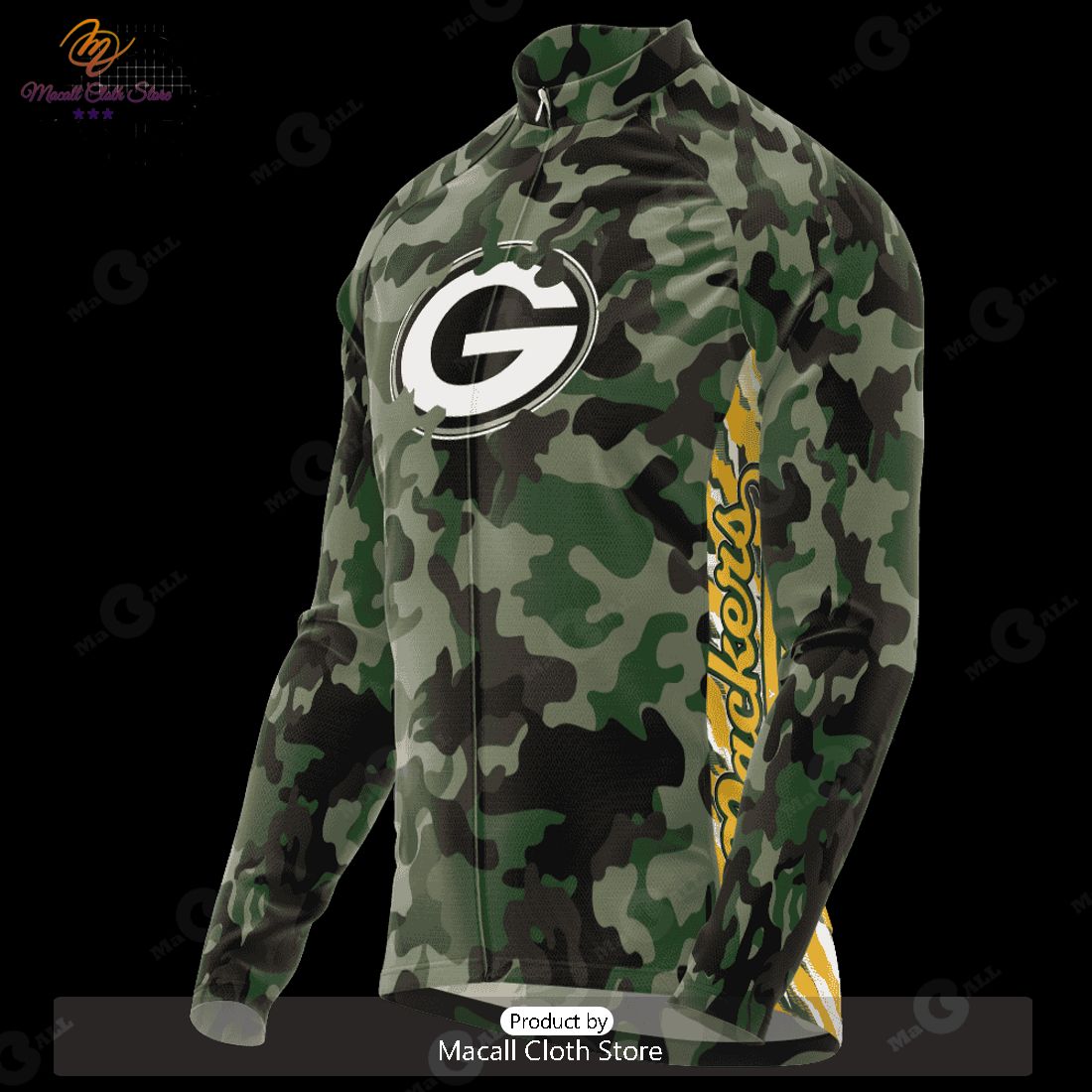 HOT Green Bay Packers Camo Cycling Jersey NFL 2023 Personalized HOT Green Bay Packers Camo Cycling Jersey NFL 2023 Personalized