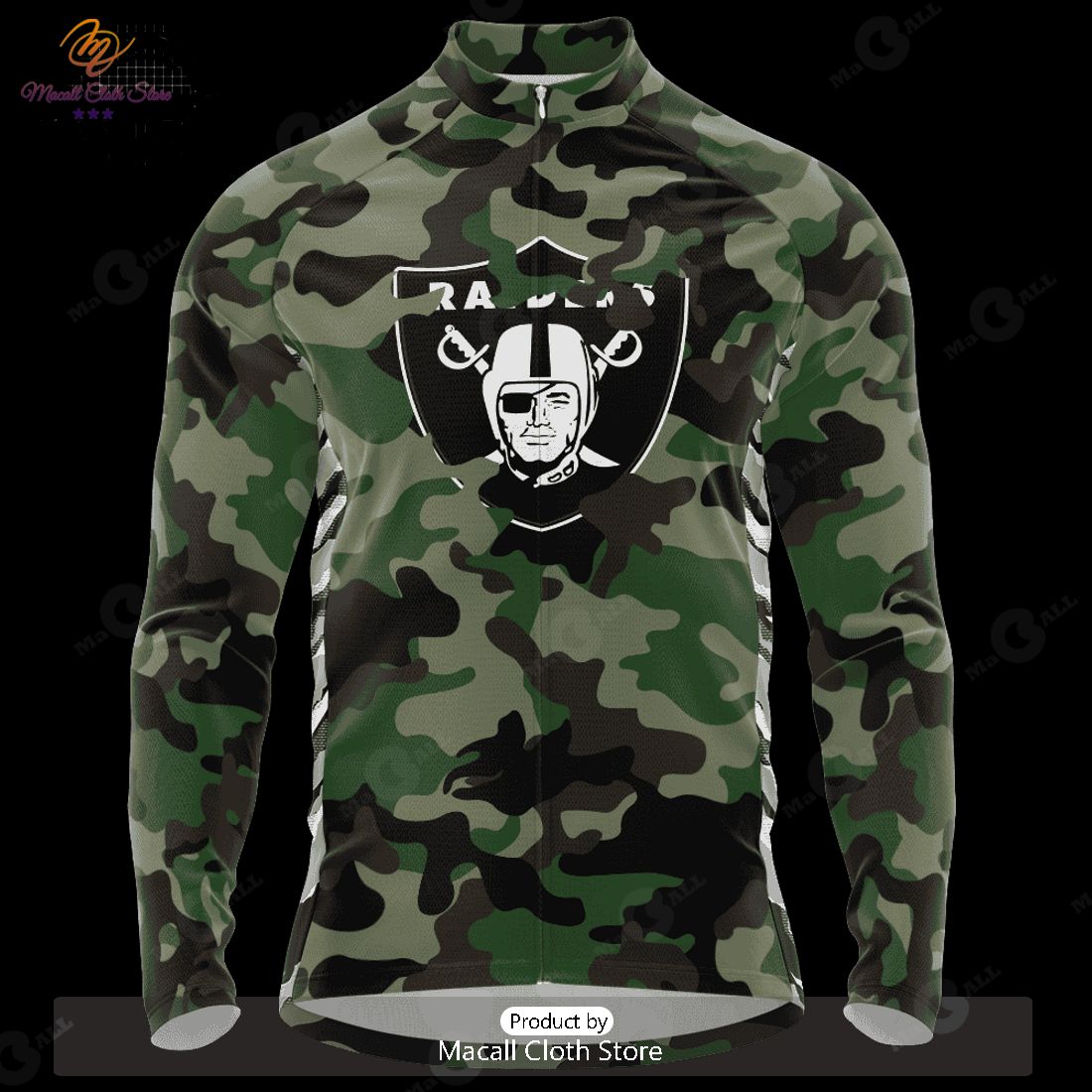 PREMIUM NFL Las Vegas Raiders Special Desert Camo Design Cycling