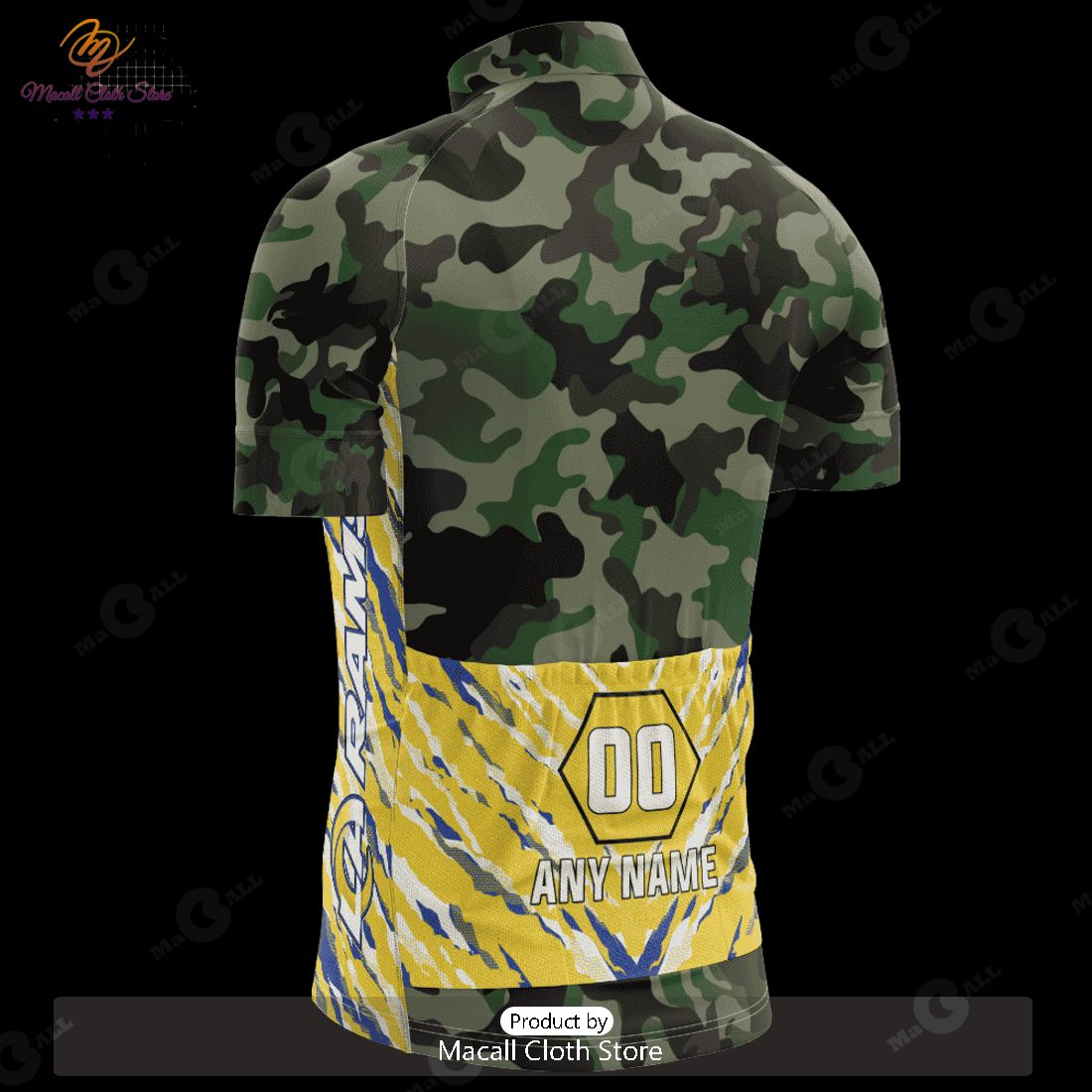 HOT Los Angeles Rams Camo Cycling Jersey NFL 2023 Personalized