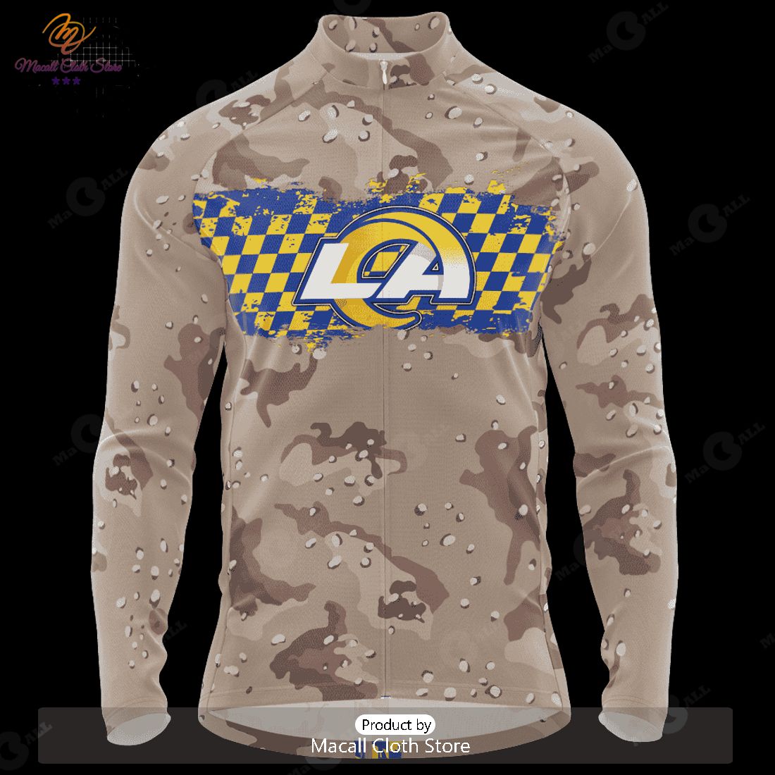 HOT NFL Los Angeles Rams Cycling Jersey Hoodie