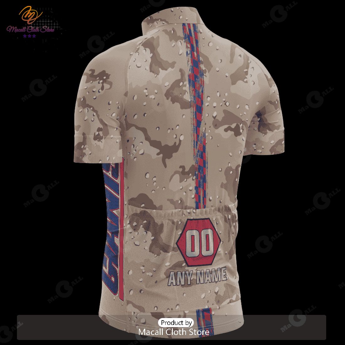 HOT TREND NFL New York Giants Special Desert Camo Design Cycling Jersey  Hoodie