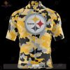 HOT Pittsburgh Steelers Desert Camo Cycling Jersey NFL 2023 Personalized