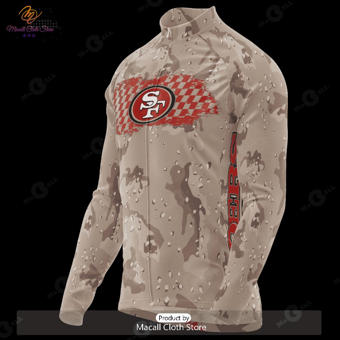 HOT TREND NFL San Francisco 49ers Special Desert Camo Design