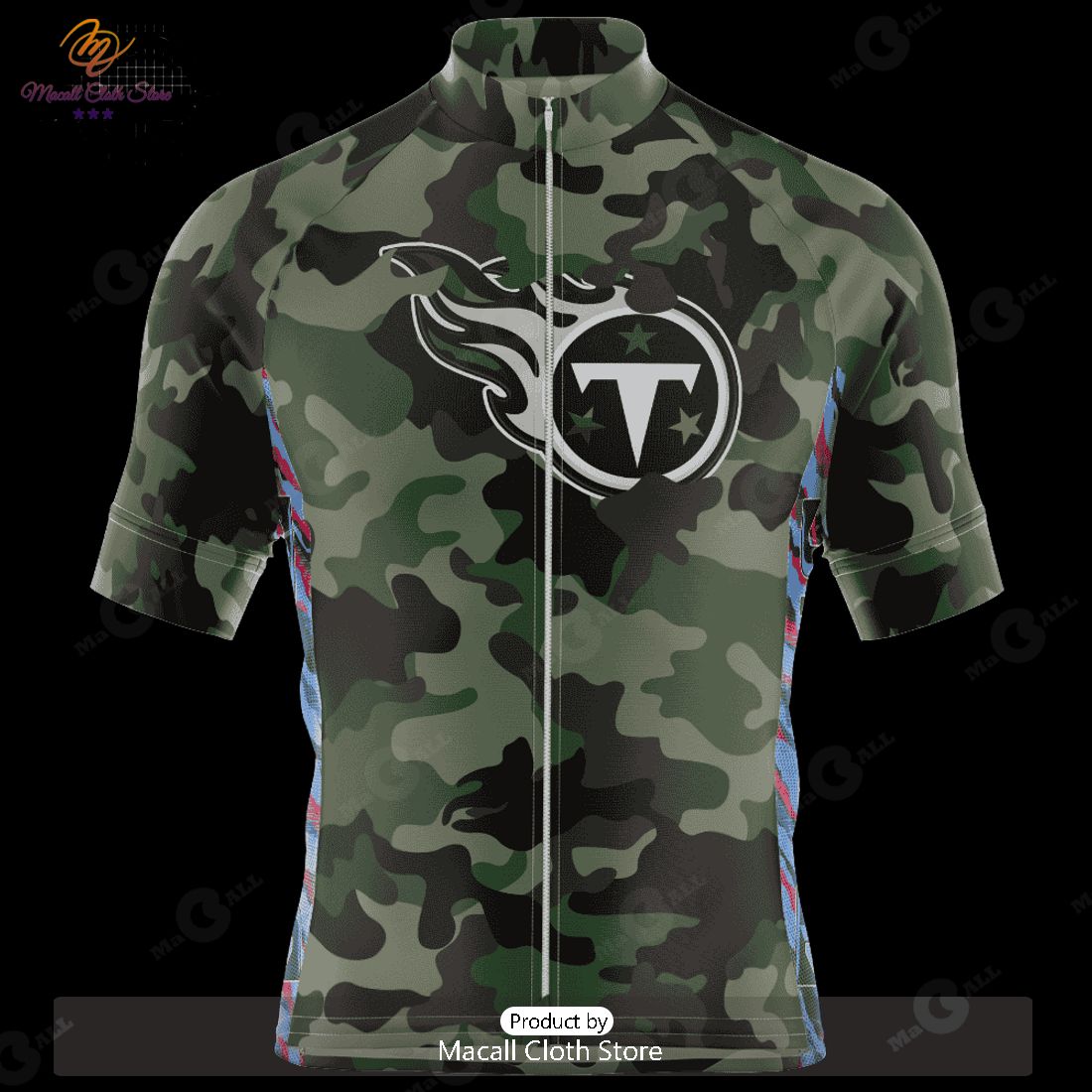 HOT Tennessee Titans Camo Cycling Jersey NFL 2023 Personalized HOT Tennessee Titans Camo Cycling Jersey NFL 2023 Personalized