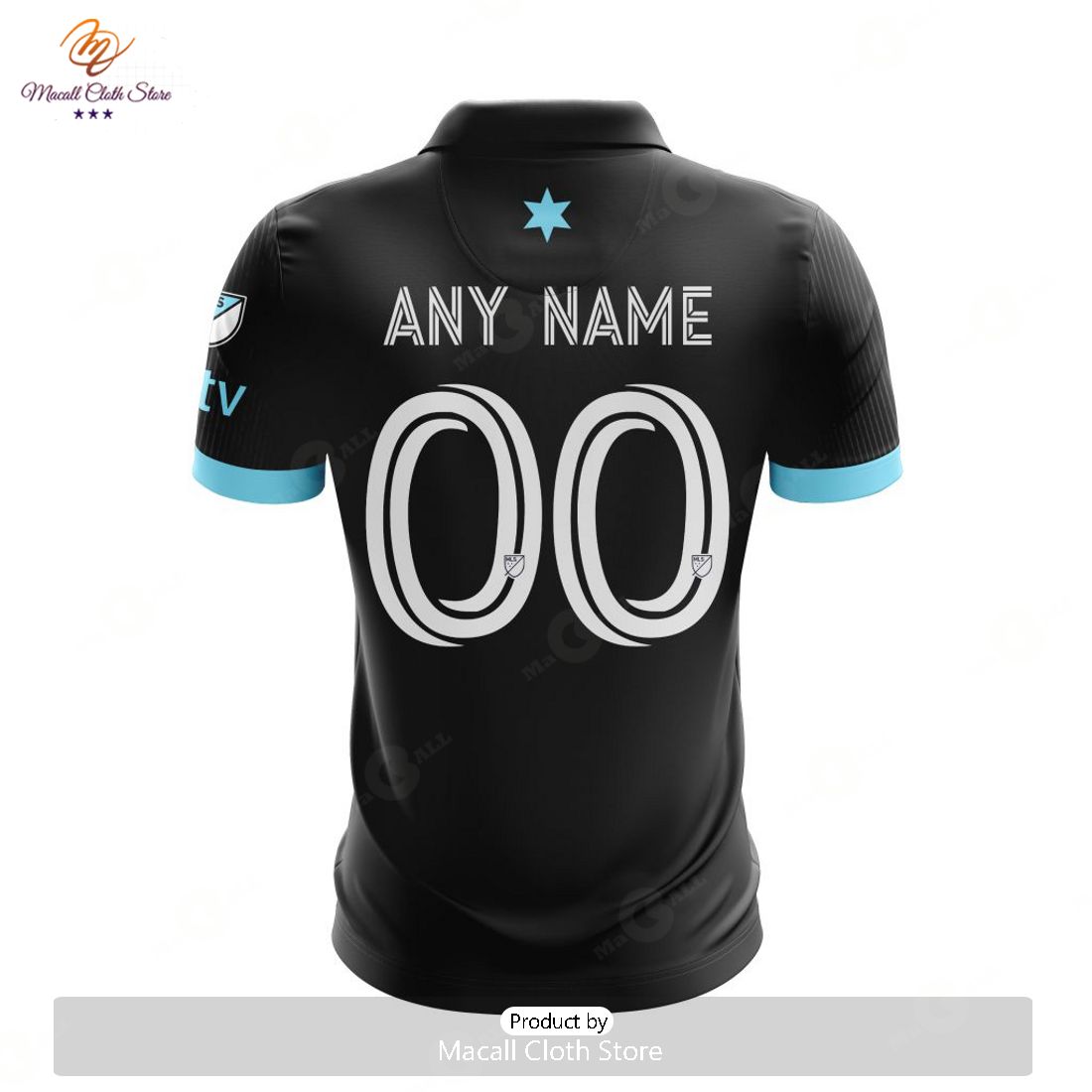 HOT MLS Minnesota United FC 2023 Home Minnesota Night Custom Polo
