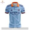 HOT MLS New York City FC 2023 Away The Volt Custom Polo