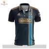 HOT MLS Portland Timbers 2023 Away Heritage Rose Custom Polo
