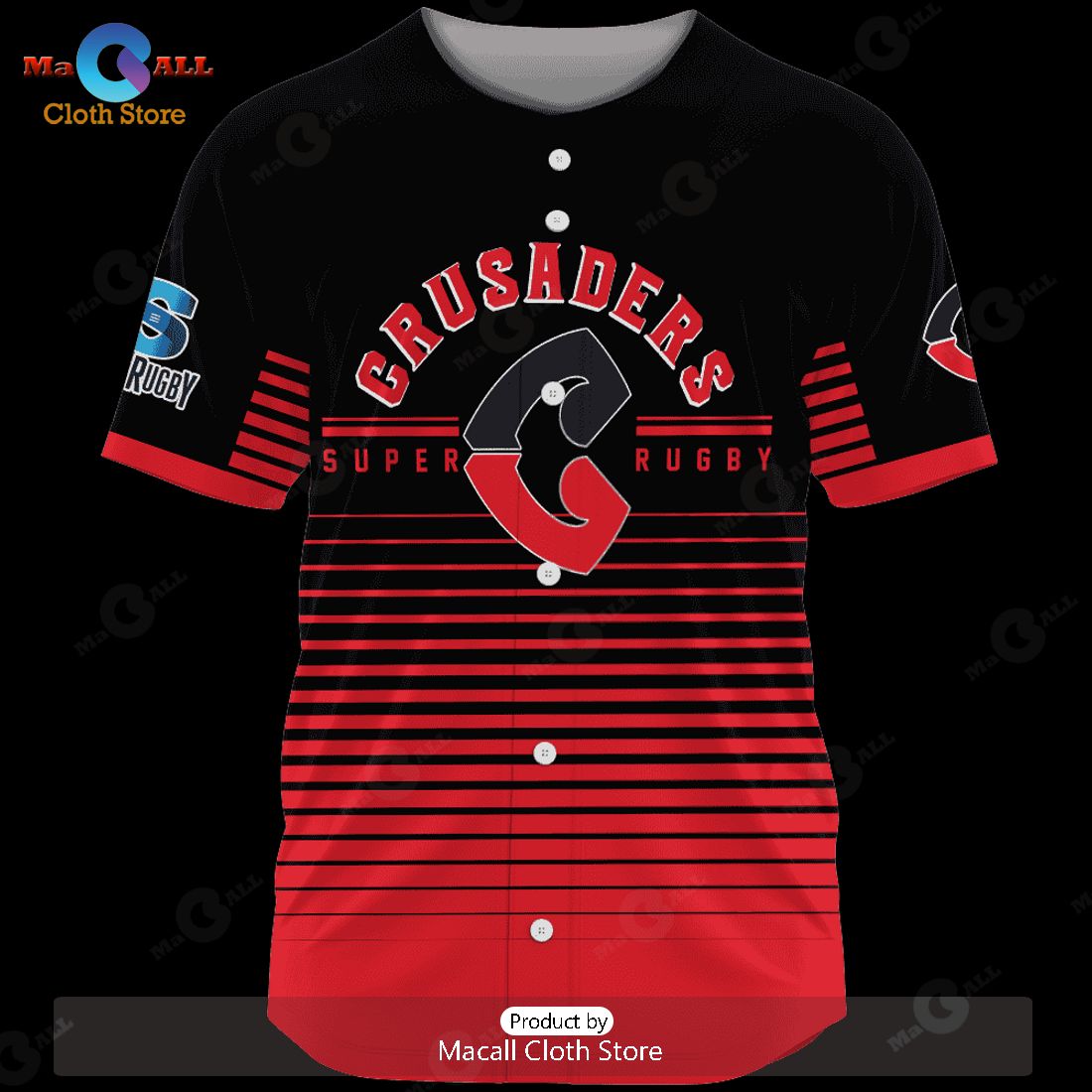 HOT Personalized Crusaders Game Time Super Rugby 2023 Hoodie Sweatshirt 3D