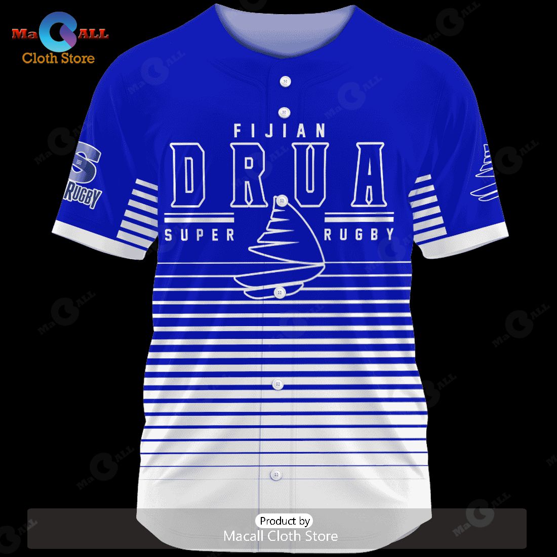 HOT Personalized Fijian Drua Game Time Super Rugby 2023 Hoodie Sweatshirt 3D