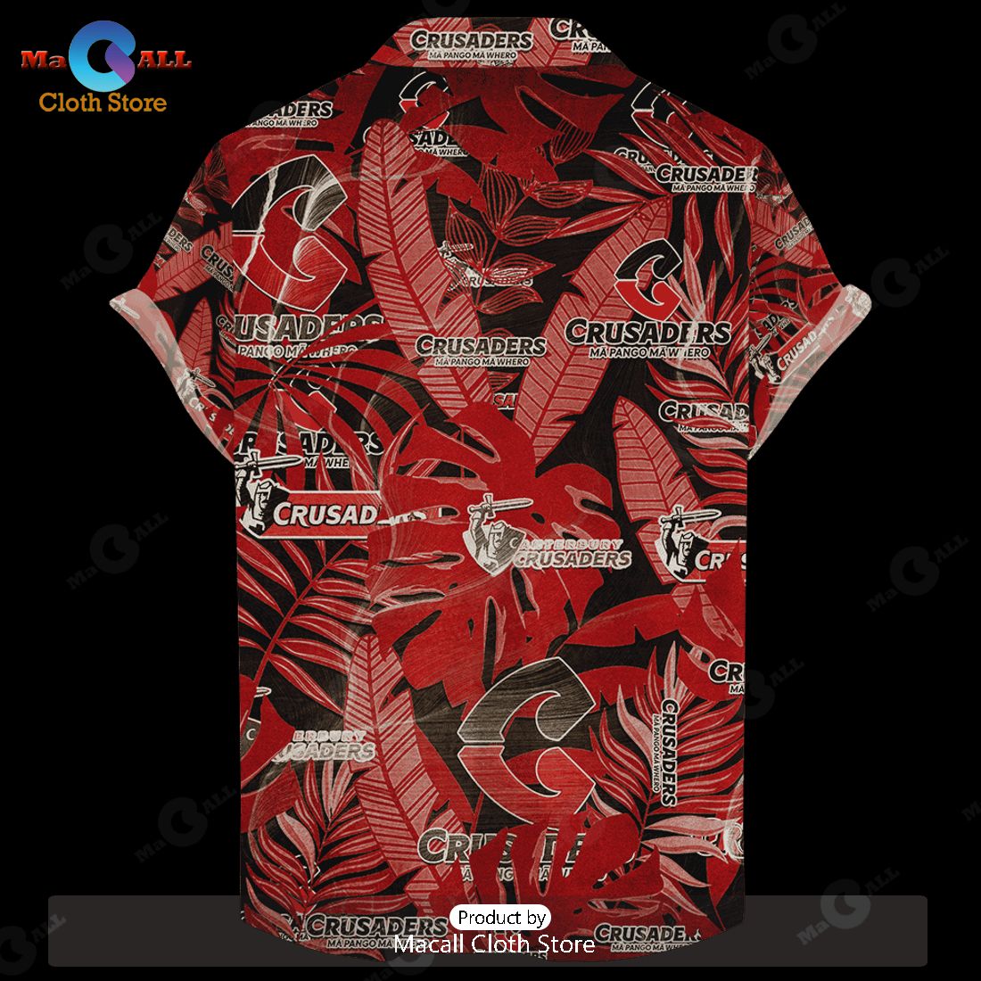HOT Crusaders Hawaiian Retro Logo Revolution Super Rugby 2023