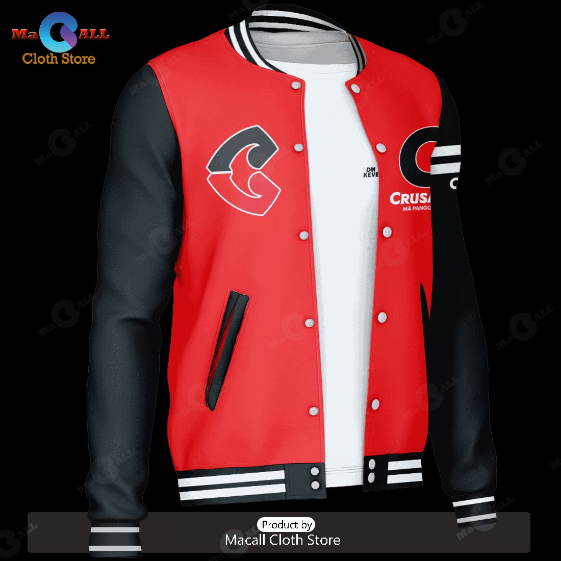 HOT Crusaders Vintage Logo Baseball Jacket Super Rugby 2023 Personalized