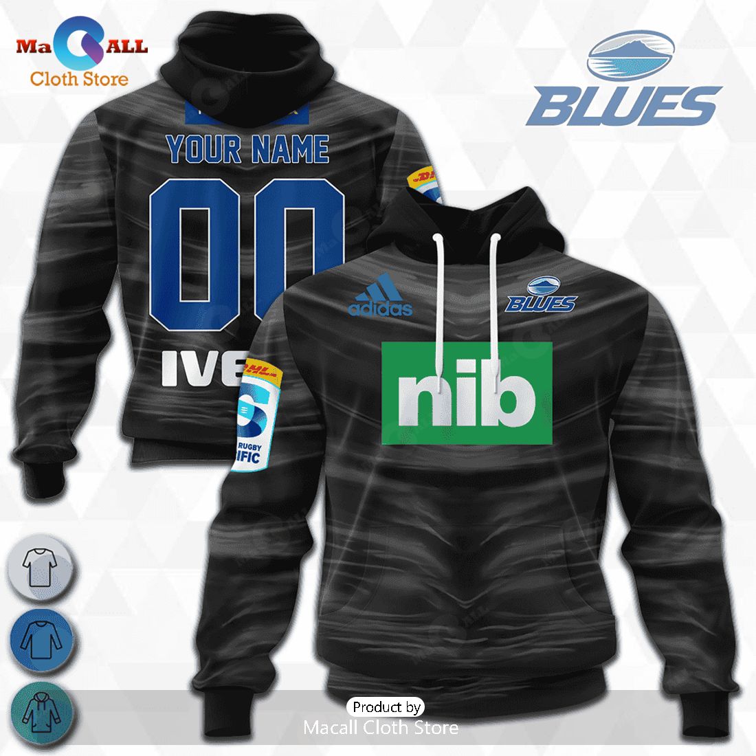 HOT Blues Super Rugby 2023 Training Jerseys Personalized Hoodie Sweatshirt 3D HOT Blues Super Rugby 2023 Training Jerseys Personalized Hoodie Sweatshirt 3D