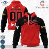 HOT Crusaders Super Rugby 2023 Home Jerseys v2 Personalized Hoodie Sweatshirt 3D