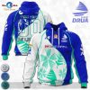 HOT Fijian Drua Super Rugby Neon Personalized Hoodie Sweatshirt 3D
