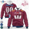 HOT New South Wales Waratahs Super Rugby Neon Personalized Hoodie Sweatshirt 3D