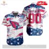 Personalized NFL Atlanta Falcons Special Design For Independence Day 4th Of July Hawaiian Shirt