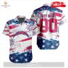 Personalized NFL Los Angeles Rams Special Design For Independence Day 4th Of July Hawaiian Shirt