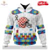 Personalized NFL Cincinnati Bengals Special Autism Awareness Design Hoodie Sweatshirt 3D