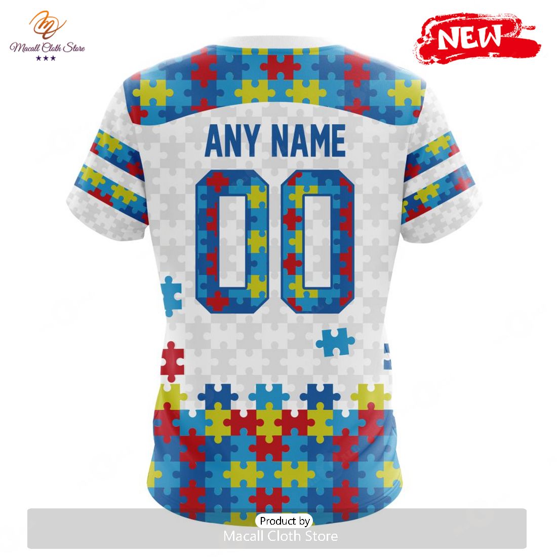 Personalized NFL Dallas Cowboys Special Autism Awareness Design Hoodie Sweatshirt 3D Personalized NFL Dallas Cowboys Special Autism Awareness Design Hoodie Sweatshirt 3D