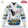 Personalized NFL Indianapolis Colts Special Autism Awareness Design Hoodie Sweatshirt 3D