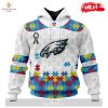 Personalized NFL New York Jets Special Autism Awareness Design Hoodie Sweatshirt 3D