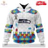 Personalized NFL Tampa Bay Buccaneers Special Autism Awareness Design Hoodie Sweatshirt 3D