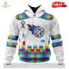 Personalized NFL Tampa Bay Buccaneers Special Autism Awareness Design Hoodie Sweatshirt 3D