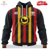 HOT Personalized AFL Adelaide Crows Special Monochrome Design Hoodie Sweatshirt 3D